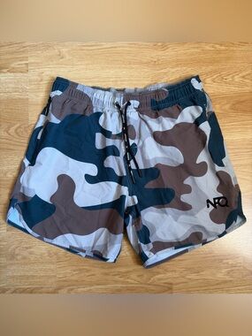 NFQ Men Camo Shorts